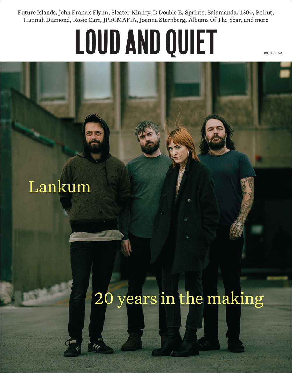 Lankum on the cover of Loud And Quiet 162