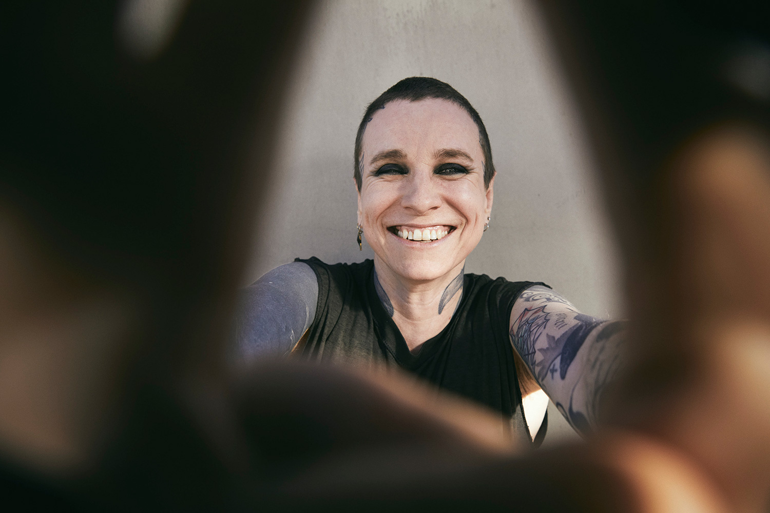 Laura Jane Grace in action