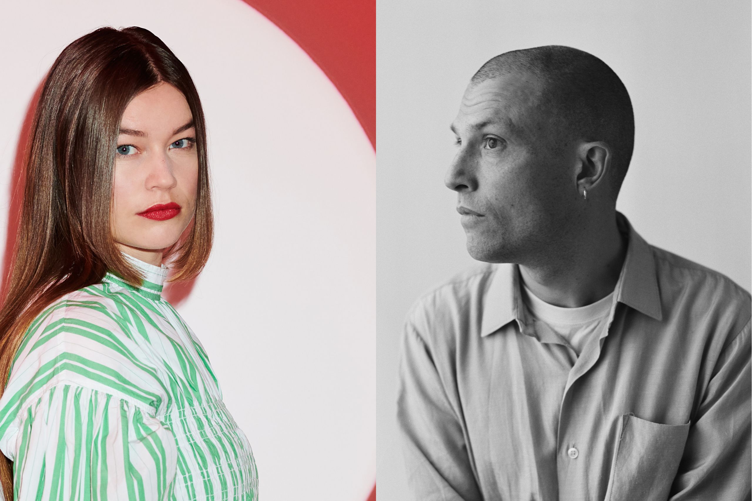 Orlando Weeks and Rhian Teasdale