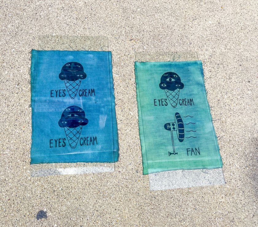 Cyanotype Stop-Motion Animation by Qianwen Yu