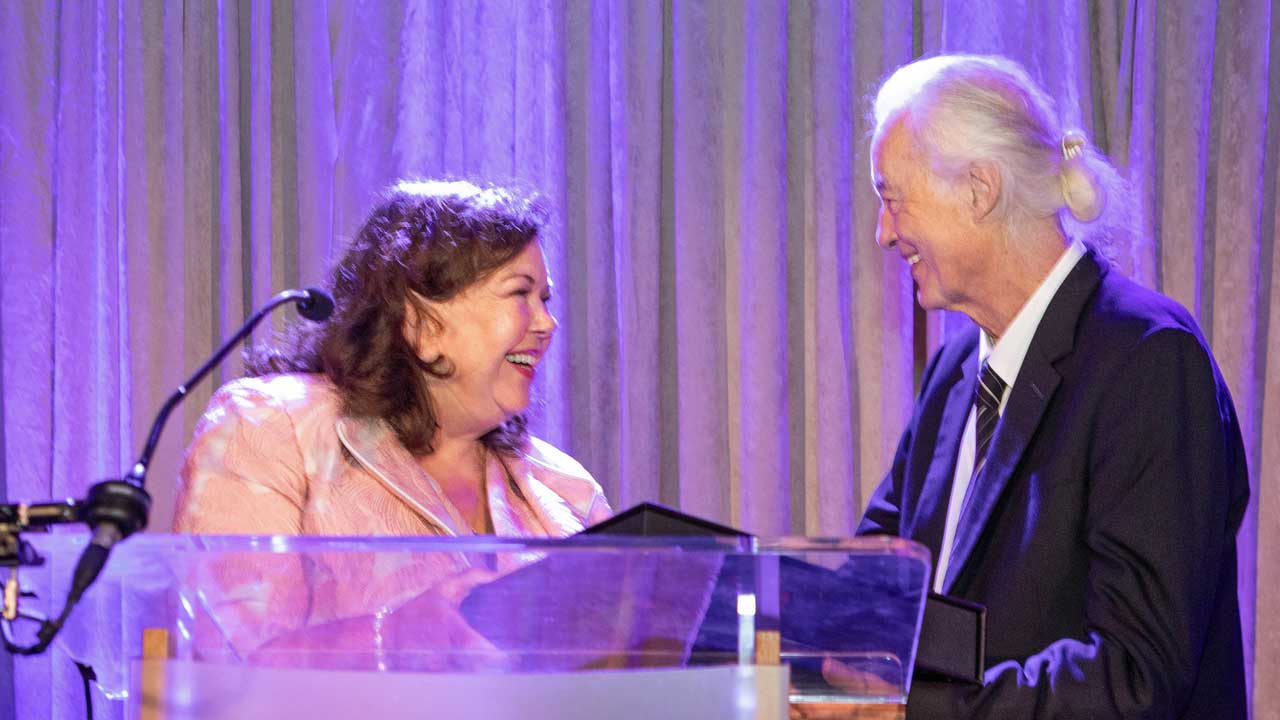 Jimmy Page honored by British Embassy