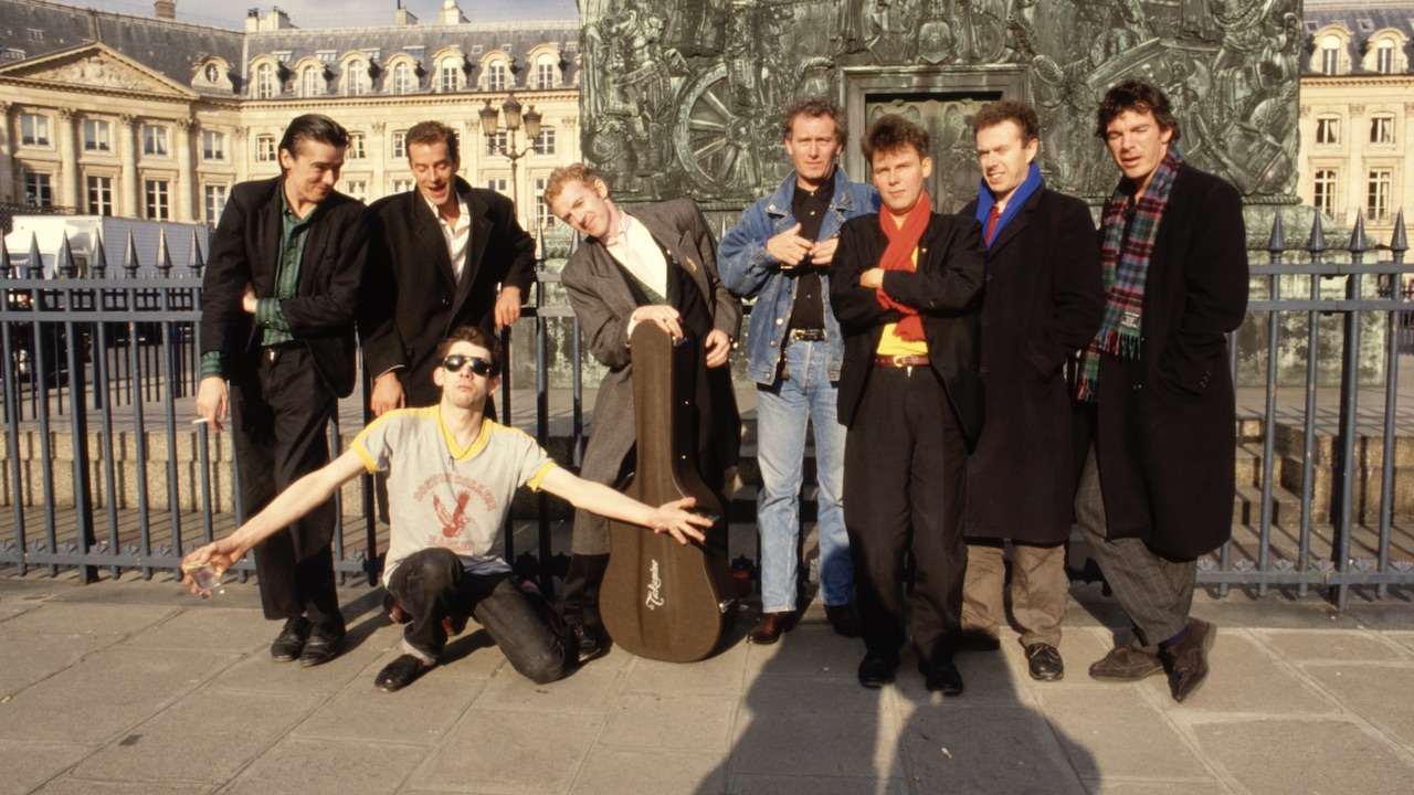 The Pogues performing live